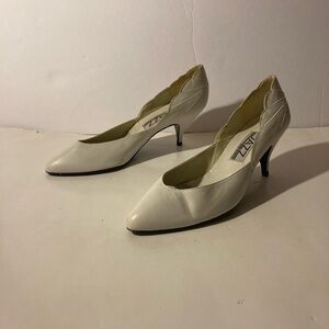 Elegant White Women's Heels